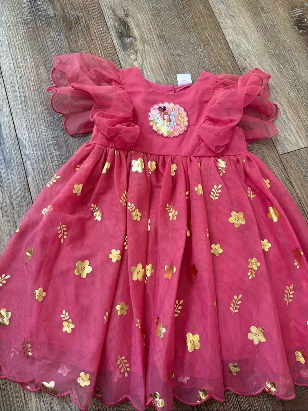 Disney princess dress size 4T